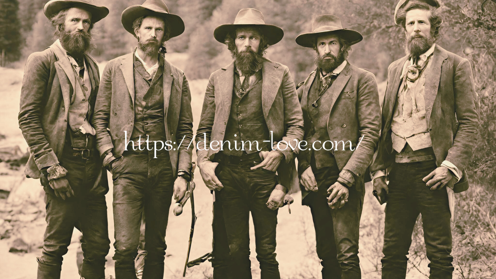 【デニムの豆知識】ジーンズの誕生（デニム生地のワークパンツを履いている男性）