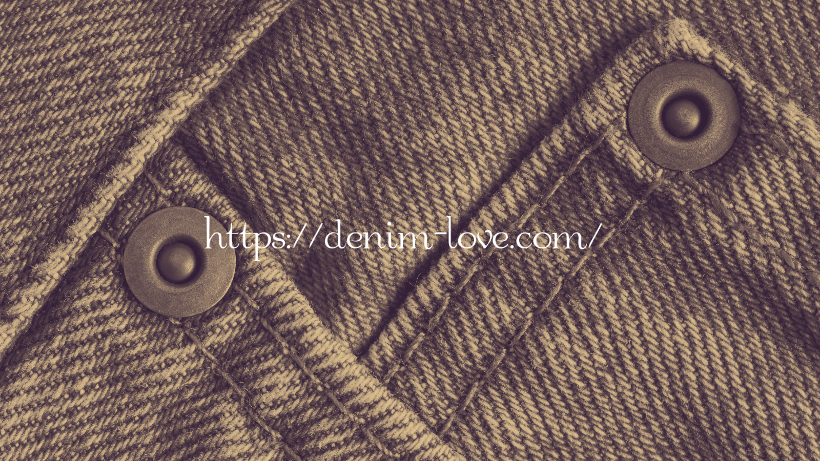 【デニムの豆知識】ジーンズの誕生（リベットで補強されたワークパンツ）
