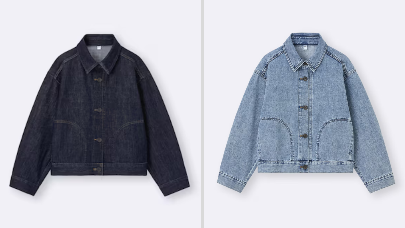 【デニム新発売】ジーユー『デニムジャケット』（色違い）